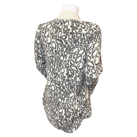 Hard Tail Forever Long Leopard Fitted Jacket SZ S  $98 - Picture 7 of 11